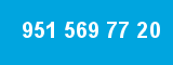 951 569 77 20 951 569 77 20